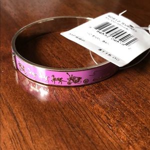 Coach PURPLE BANGLE! ⭐️ BRAND NEW ⭐️